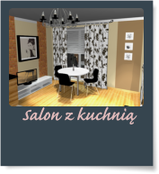 Salon z kuchni�